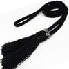 Women's Belt Woven Tassel Waist Strap Student Belt Thin Waist Chain Bow Rope Skirt Knotted Decorative Korean Style