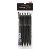 Шариковая ручка Mitsubishi Pencil Gel Uniball One 0.38 Black Black Axis 5 шт. в упаковке UMNS385PBK.24