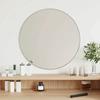 VidaXL Wall Mirror Makeup Vanity Cosmetic Bedroom Decoration Bathroom Living Room Interior Silver 348176