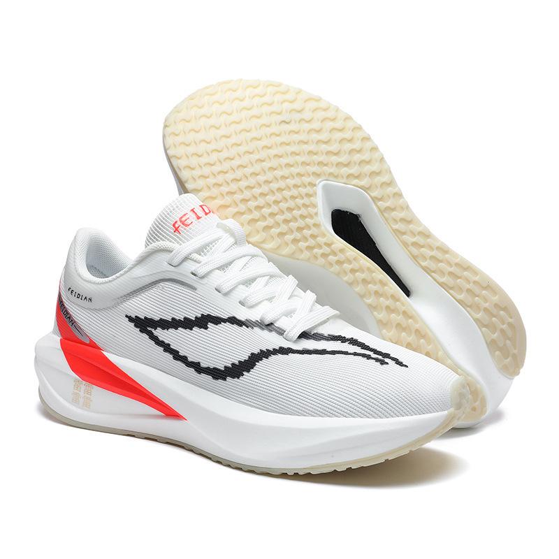 Big Jueying 3 Arch Carbon Board Running Shoes Men's and Women's Ultra Light Shock Absorption Casual Sneakers Cotton Shoes Red Rabbit 7Pro Running Sho
