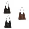 Leather Soft PU Shoulder Bag Large Capacity Underarm Bag Simple Women Handbag  Shopping