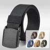 Men's Outdoor Sports Military Tactical Nylon Waistband Canvas Web Belt