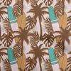 Cotton Flex Brown Fabric Tropical Sewing Craft Projects Fabric Prints By Yard 40 Inch