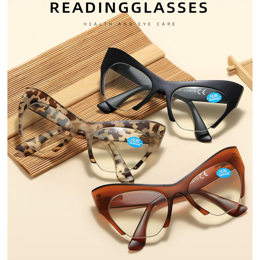 Fashion Cat Eye Women Cat Eye Anti Blue Light Reading Glasses+1.0+1.5+2.0+2.5+3.0+3.5+4.0