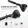 Yousheng Coffee Spoon Funnel for Protein Powder Milk Powder Filling Long Handle Measuring Scoop for Water Bottles Reusable K-Style Cup Coffee Capsule