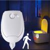 1PC LED Night Light PIR Motion Sensor LED Toilet Lights Washroom Night Lamp 8 Colors Toilet Bowl Lighting For Bathroom Washroom