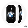 Wireless Mouse - BMW - Logo Black Background - USB Wifi - Compatible Mac and PC - Black