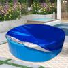 Round Pool Cover Dog Covers 210D Oxford Cloth Durability Tear Resistant Swimming Pools