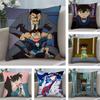 Detective Conan Pillow Case Short Plush Sofa Decorative Gift Home Double-sided Printing Cushion