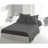 Flat Sheet - HOME LINGE PASSION - Microfiber 82 G - 180 X 290 Cm - 1 Person - Anthracite