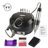 Electric Nail Polishing Machine High Speed Nail Polisher with 6 Grinding Heads for Versatile Nail Care