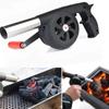Portable Manual Hair Dryer Suitable for Barbecue, Camping, and Lighting Fires - an Efficient and Easy-to-use Stove Accessory