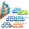 Hand Finger Strength Exerciser Trainer Strengthener Grip Resistance Band Tension