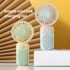 Handheld Electric Fan Low Noise One-button Switch USB Rechargeable Travel-friendly Fan Portable Personal Air Conditioner