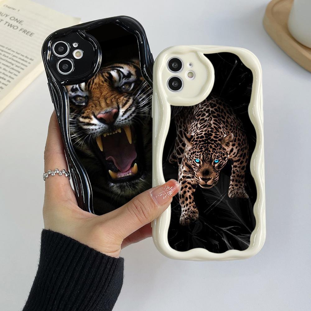 Ae99 Tigers Lion Love Design Art Защитные чехлы для телефонов для Xiaomi Poco X5 F6 Redmi Note 13 12 11 Pro 13C 12C A3 Huawei Honor 90 Wave Задняя крышка из ТПУ