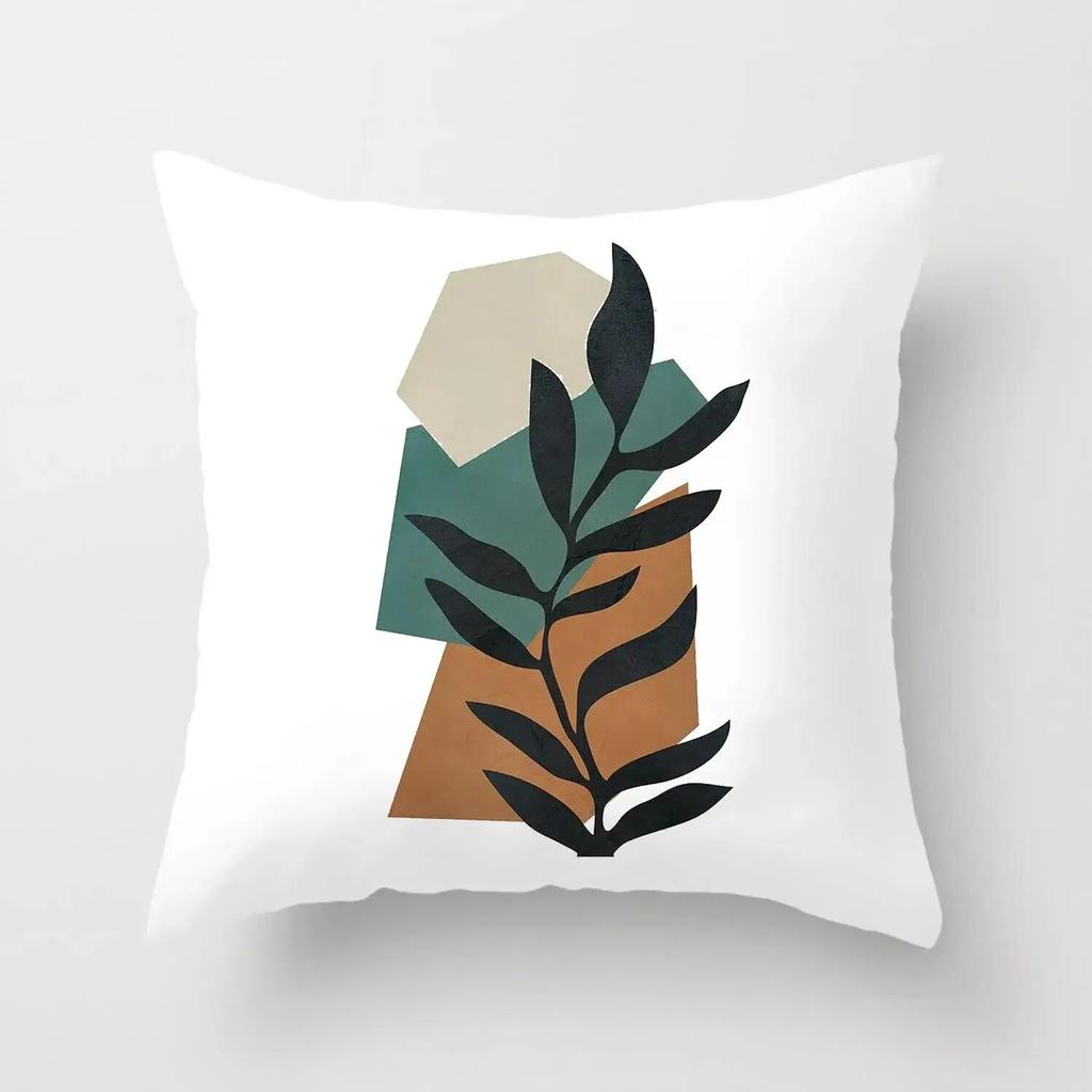 Bohemian Home Decor Pillow Case Abstract Simple Geometric Print Throw Pillow Case Bedroom Room Living Room Sofa Cushion Cover
