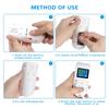 Digital 12 Modes Tens Machine Unit 4 Electrode Pads Relieve Fatigue Pulse Body Massage Electroestimulador EMS Muscle Stimulation