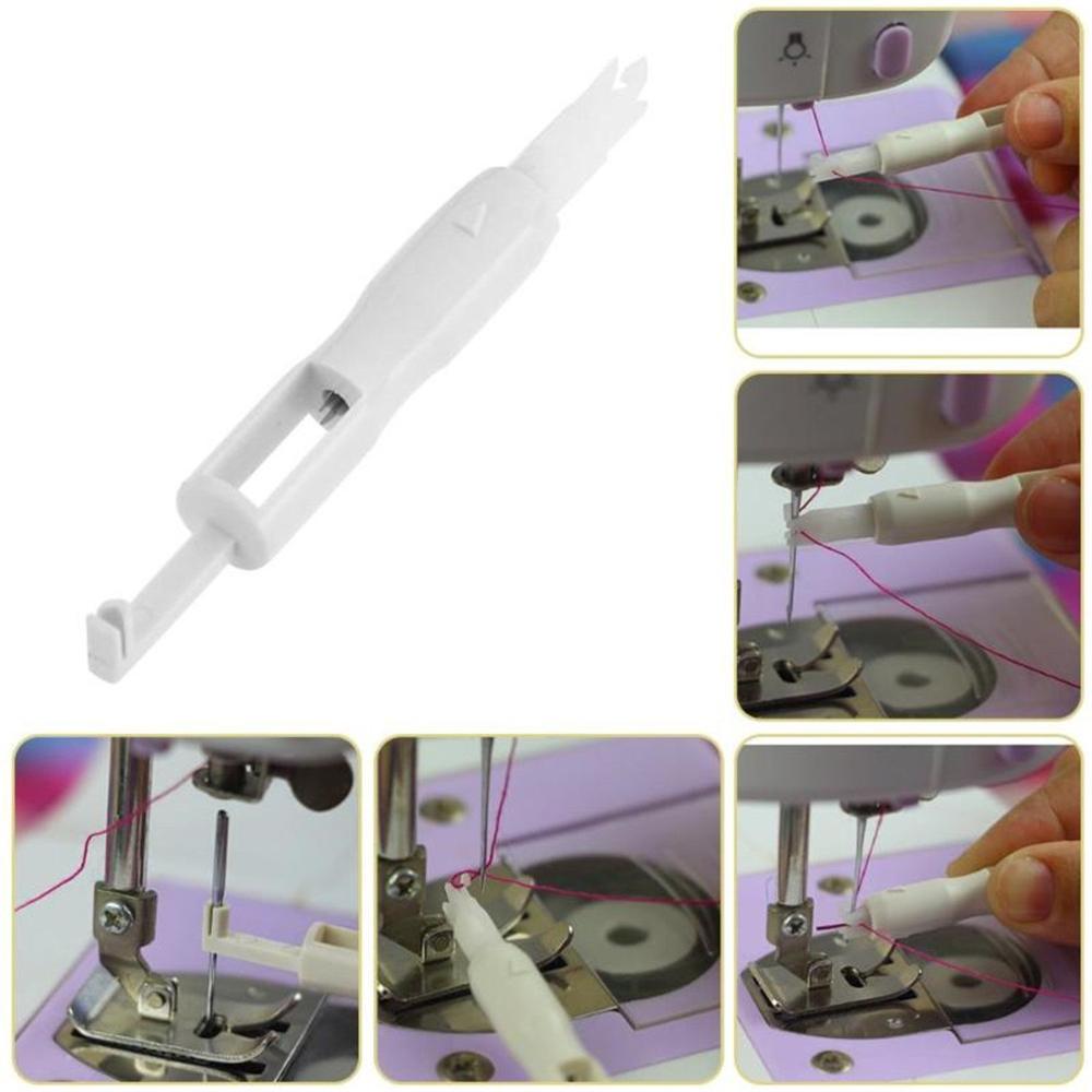 Handicraft Sew Up DIY Needle Threader Stitch Insertion Tool Automatic Thread Device Sewing Machine