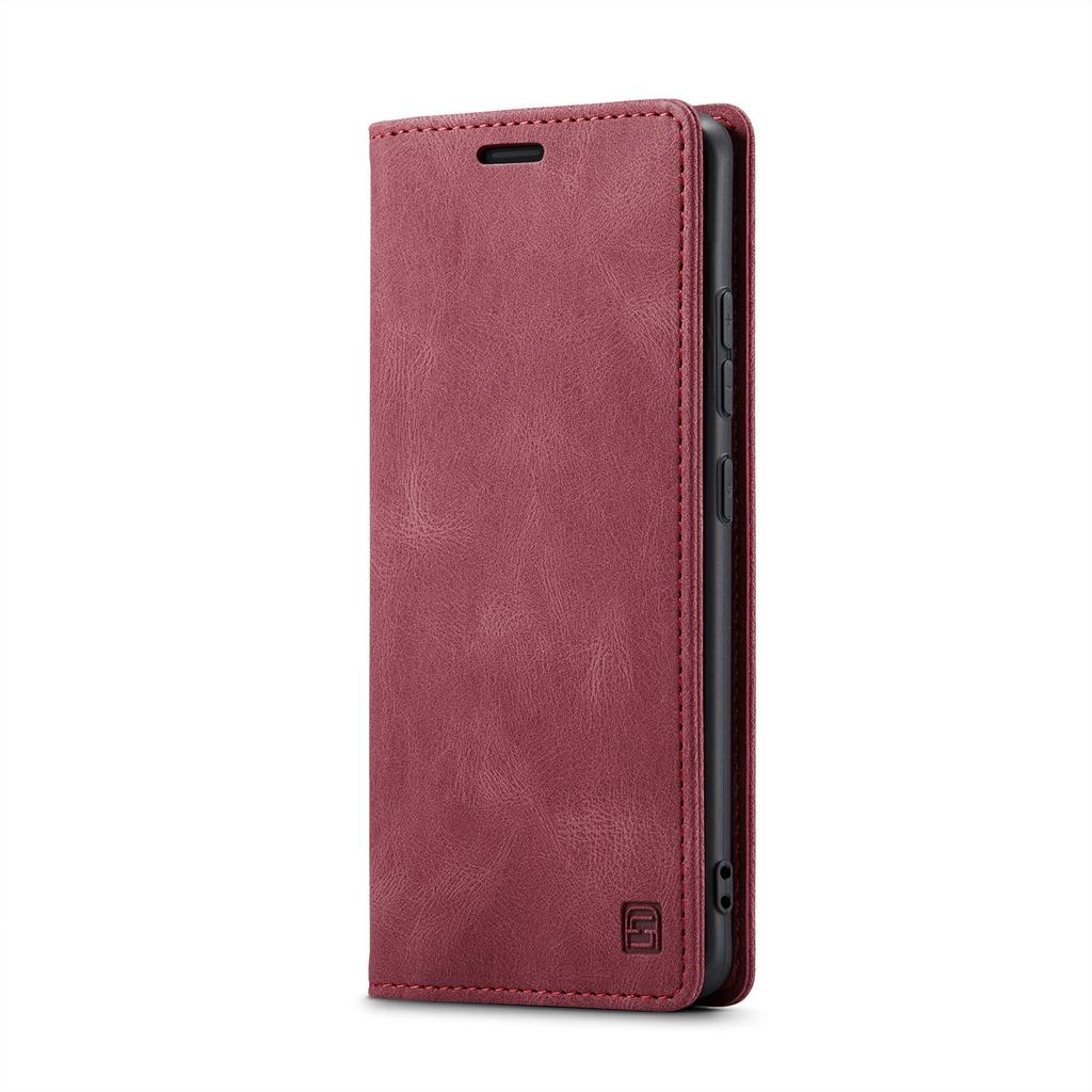 Premium Vintage Leather Wallet Case for Redmi Note 9-14 Series & POCO M2/M5S/X5/X7 - Flip Cover, Card Slots, Shockproof Retro (4 Colors)