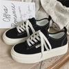 Spring and Summer Retro Platform Canvas Shoes Women's Casual Board Shoes Trendy Shoes