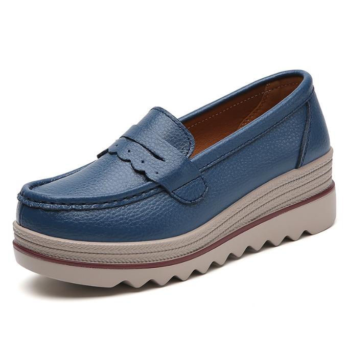 Woman's Casual Shoes Female Flat Shoes Loafers Slip On Ladies Moccasins Breathable Women Platform Sneakers Zapatos Mujer