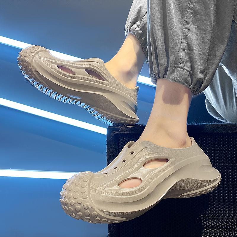 Designer Tyre Thick Sandals for Women Men Girls Summer Beach Hollow Slippers Heels Casual Platform Clogs Flip Flops Slides Shoes