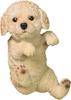 Toyosekiso Dog Ornament (Poodle) 14203 Beige Approx. 10.5 X 10.5 X 20.5 Cm