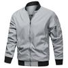 USA Size Men's Lightweight Bomber Jacket for Spring Autumn - Casual Flight Pilot Varsity Baseball Coat