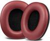 SOULWIT Ear Pad Ear Cushion for SONY Headphone Replacement Pad Cover Protein Leather Memory Foam Burgundy MDR-CD900ST / MDR-7506 / MDR-V6 / MDR-V7