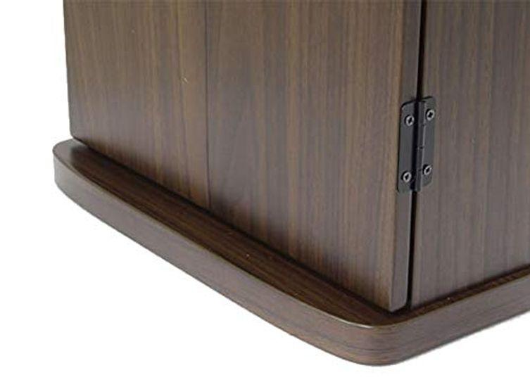 Soka Gakkai Buddhist Altar Compact Grand Mini Buddhist Altar (Walnut Style)