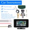 3-in-1 Car LCD Meter Digital Oil Pressure Voltage Water Temperature Gauge Universal Instrument 9-36V for Car Truck SUV