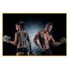 Modern Gym Fitness Canvas Painting Bodybuilding Character Wall Art Poster Sexy Men Women Muscle Wall Picture Mural Cuadros