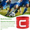 Captain Armbands for Soccer Adjustable Football Basketball Player Arm Bands Nylon Elastic "C" Bands Team Sports Accessories for Adults Youths