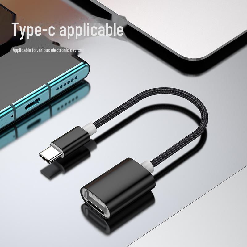 Type-C OTG Data Cable & Adapter for LeTV: Connects Mouse, Keyboard, U Disk, USB & Mobile Devices