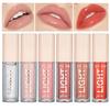 Lip Gloss Moisturizing Mirror Shimmer Pearl Liquid Lipstick Tint Waterproof Long Lasting Lip Glaze Sexy Lips, 12, 12 812, 1 Piece