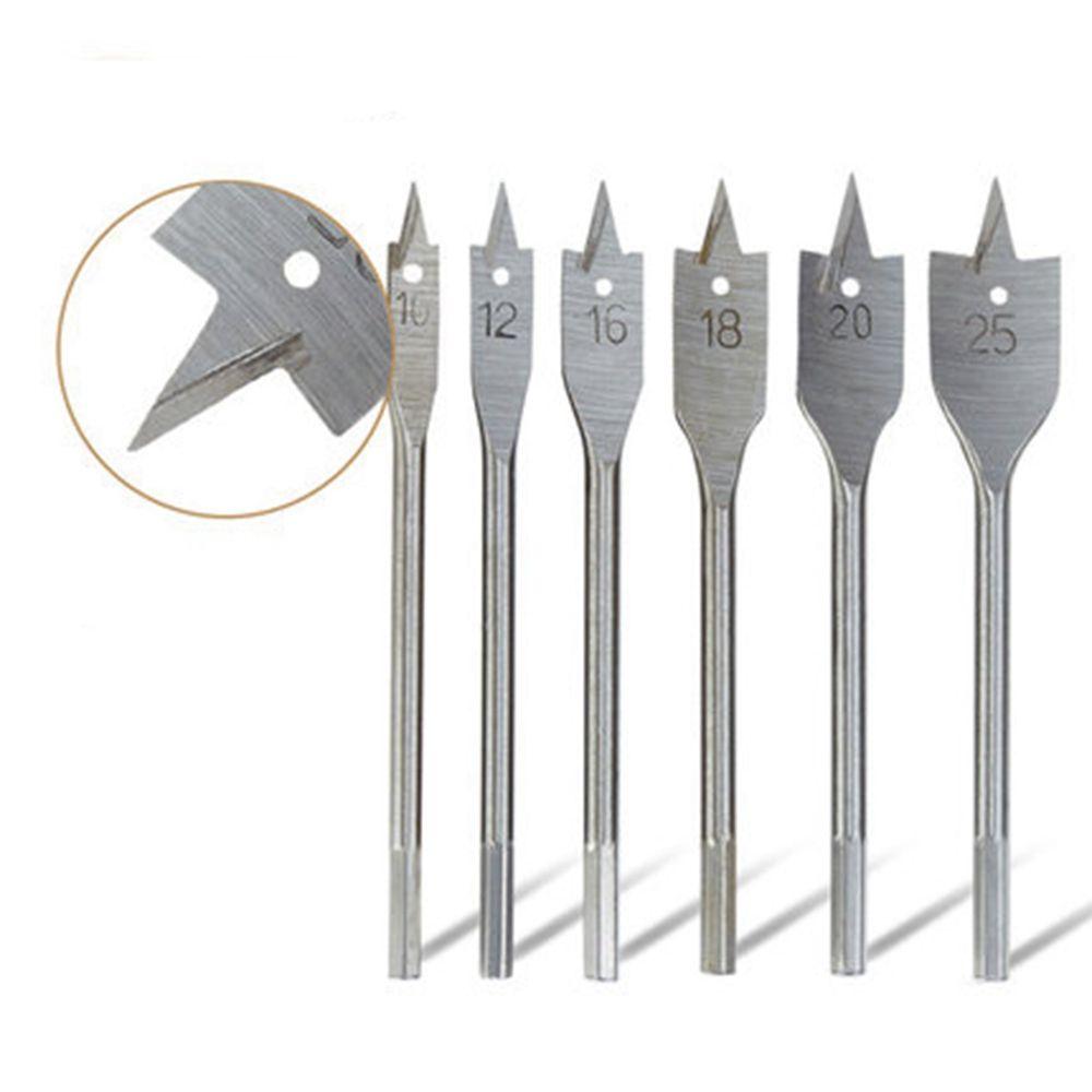 Titanium Coated Spade Durable Woodworking Tool Hand Drill Bits High-carbon Steel Wood Flat Drills