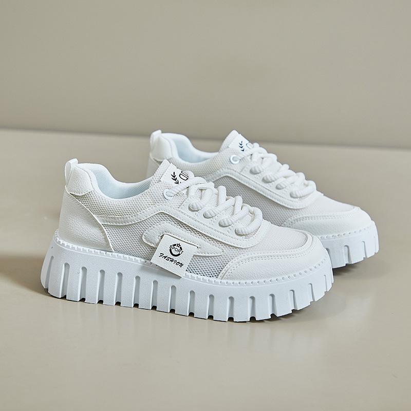 Fashion Spring summer new shoes for female height increasing breathable sporty casual simple comfortable non slip women's shoes