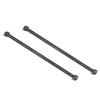 2 Pcs 101mm Metal Dog Bone Drive Shafts for FS 53633   51805   51806 1 10 Scale RC Car (Black)