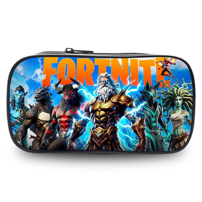 Pen Night Fortress Case Large Capacity Double Layered Design Patterns Diverse