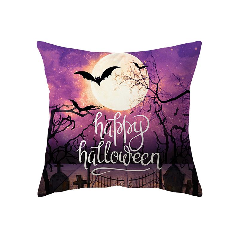 Pumpkin Collection Halloween Theme Pillow Cover Sofa Cushion  Holiday Gift Party Decoration Home Decor