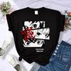 Demon Slayer T Shirt Women Kimetsu No Yaiba Nezuko Tshirt FeUnisex Tanjirou Kamado Graphic Tee Shirt Japanese Anime Unisexga T-shirt