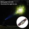 LED Headlight 5 Modes Adjustable IPX4 Waterproof USB Rechargeable Hands-free Lightweight Outdoor Camping Night Running Fishing Headlamp