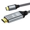 8K USB-C HDMI Cable 3M 8K@60Hz HDMI Cable Type C [Unidirectional Communication] Type C HDMI 2.1 Conversion 48Gbps Transfer Video Output Thunderbolt 3/