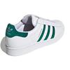 Adidas Superstar Chenille Stripes Cloud White Green Sneakers H00190