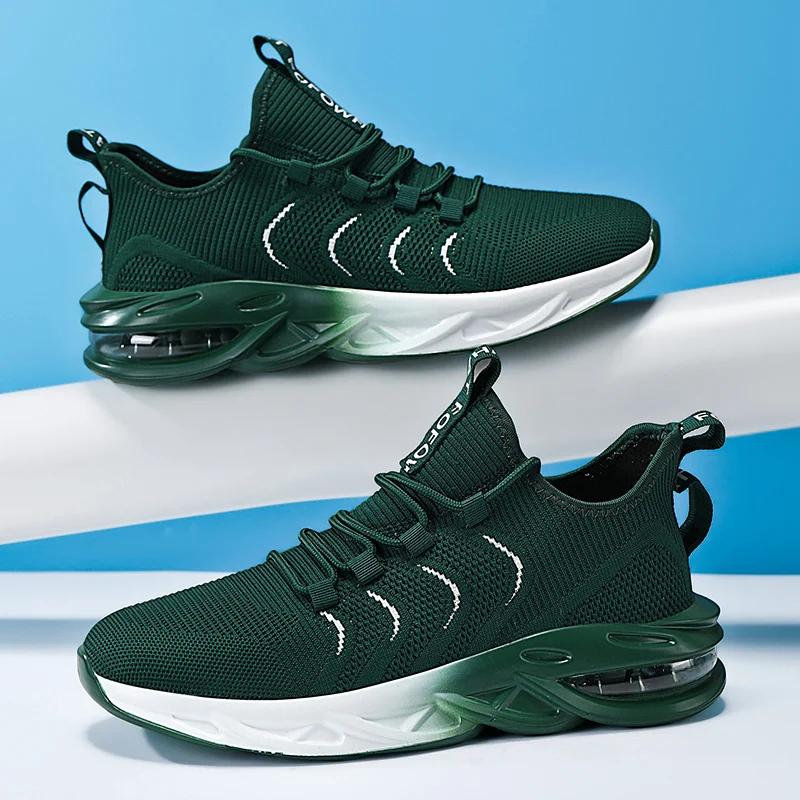 MAEDEF Casual Sneakers for Men Non Slip Lightweight Comfortable Walking Shoes Breathable Mesh Outdoor Fashion Running Sneakers