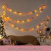 LED Cotton Ball Fairy Lights - Christmas & Bedroom Decor