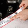 High-temperature Aluminium Foil Sticker for Kitchen Stove Tops Waterproof Sticker for Grease Resistant Sinks Self-adhesive Seam Stickers