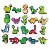 20-Piece Cute Dinosaur Clog Decorations for DIY Garden Shoe Accessories