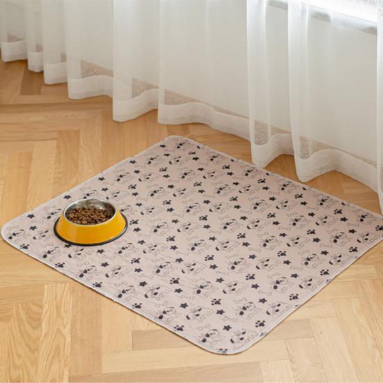 Pet Pee Pad Washable Reusable Dog Pee Pad Absorbent Leak-Proof Puppy Training Pad Non-Slip Potty Pad for Floor Couch