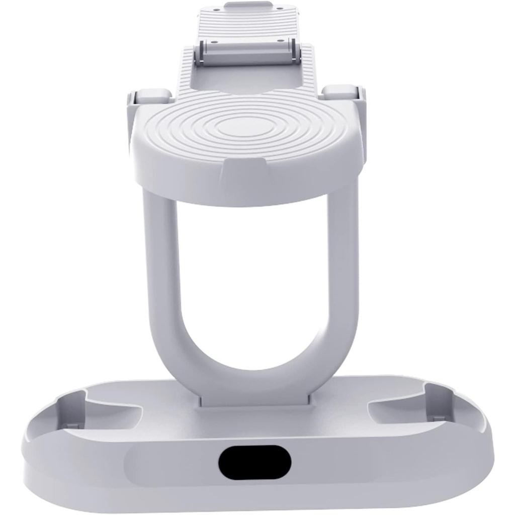 Handle Charging Base for PS VR2, Charging Display Stand with Storage Glasses Holder, Charging Station